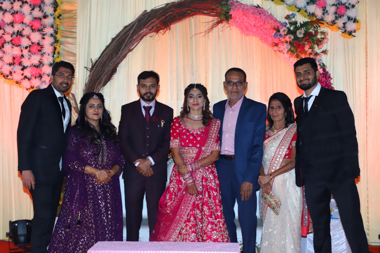 A perfect match found through high-profile matrimonial services