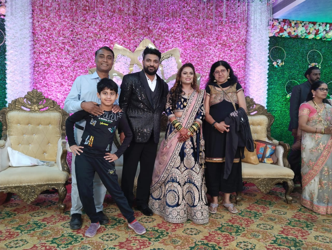 High-profile couple enjoying a luxurious wedding ceremony